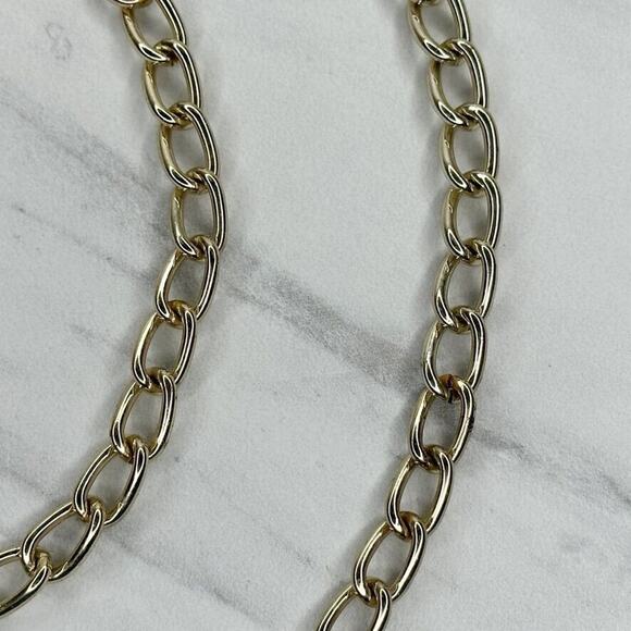 Gold Tone Chain Link Purse Handbag Replacement Strap ✨ - Picture 5 of 11